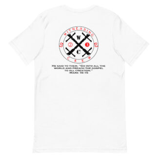 White Witnessing Crew Christian T-shirt - Soil23 Apparel